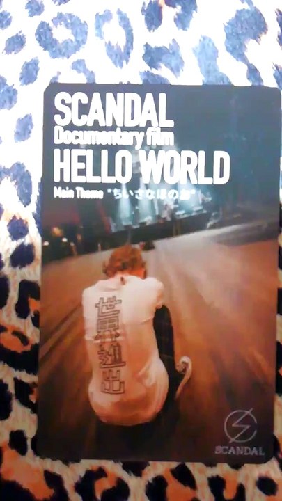NEW SONG: ちいさなほのお (Chīsana honō / A small flame) - SCANDAL Hello World Documentary Main Theme