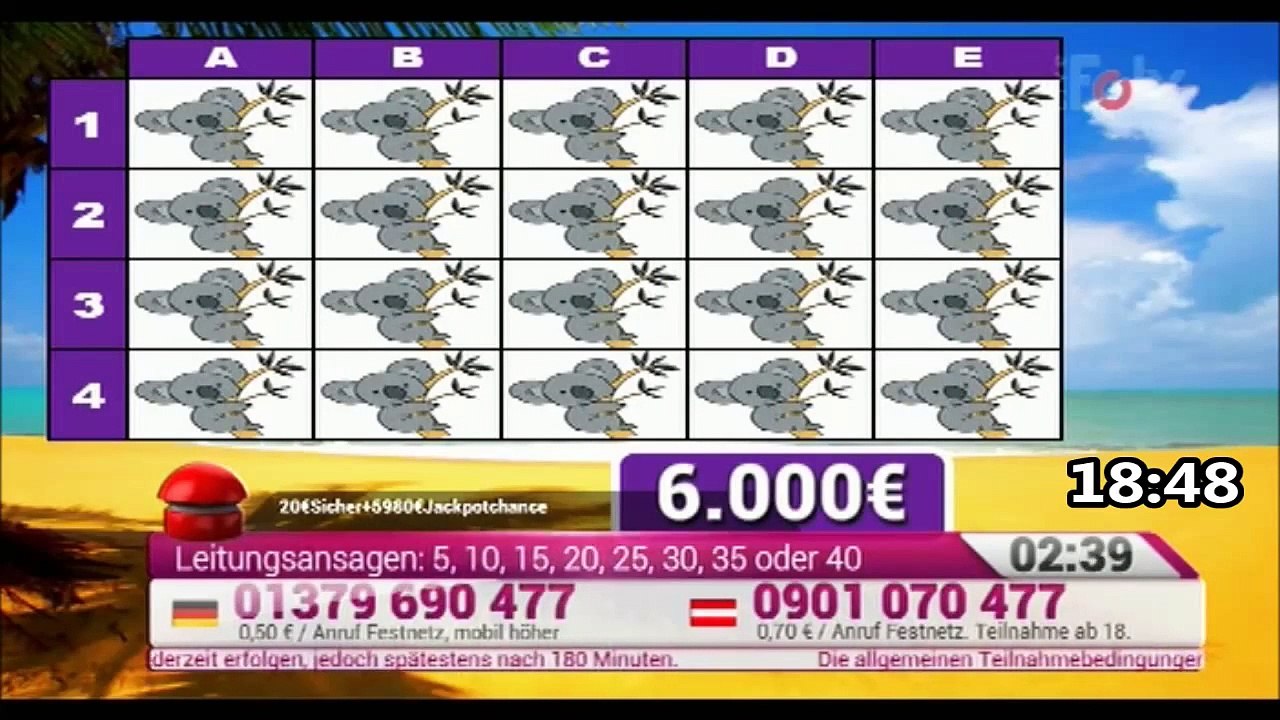 Folx Quiz: Sendeende unterbricht Jackpotzahlen (13.07.2015)