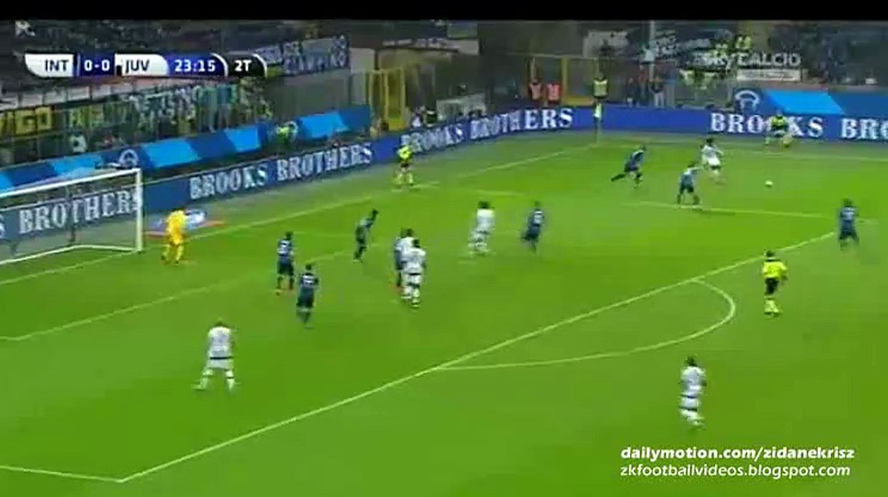 Sami Khedira Incredible Hits the Post - Inter Milan v. Juventus 18.10.2015 HD