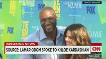 Lamar Odom finally awakens from his coma supposedly says Hi to Khloe Kardashian