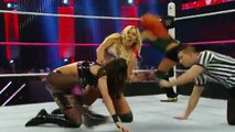 Charlotte _ Becky Lynch vs. Brie Bella _ Alicia Fox_ Raw, October 12, 2015 WWE Wrestling