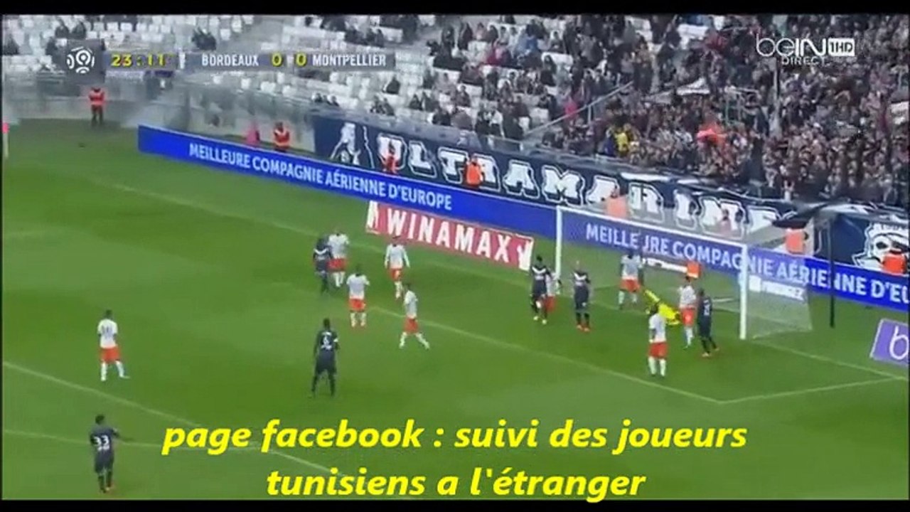 Prestation complete de khazri vs montpellier