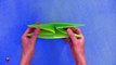 How to make an origami leap frog. Speech and hand development. Educational videos for chil