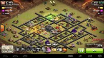 How to attack with hog riders at th9 Clash of Clans