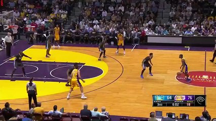 2015 Nba Preseason - Lance Jr POSTERIZES Ezeli - Warriors Vs Lakers - (October 17 - 2015) -