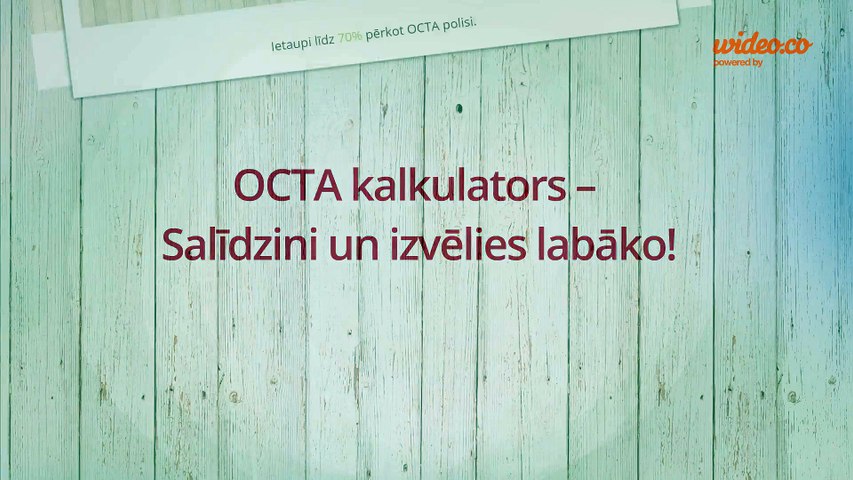 OCTA Vēl Lētāk octa-cenas.lv - video Dailymotion