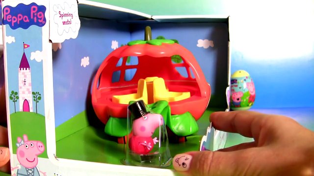 Brinquedo Peppa Carruagem de Abóbora Era Uma Vez BR Peppa Pig Pumpkin Carriage with George