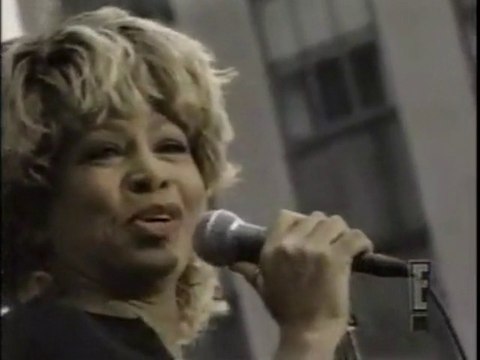TINA TURNER Entertainment TV Report Tina Rock the house 1999