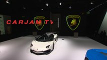 Lamborghini Aventador SV Roadster 2017 Lamborghini Aventador Cabrio CARJAM TV HD