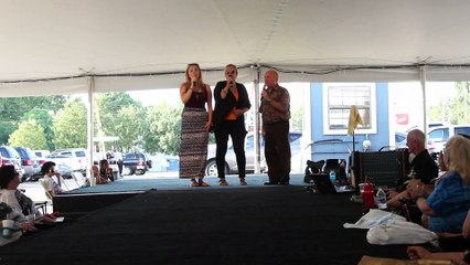 Thea danos, her mom and Danny McCorkle sing 'Don't Be Cruel' Elvis Week 2015