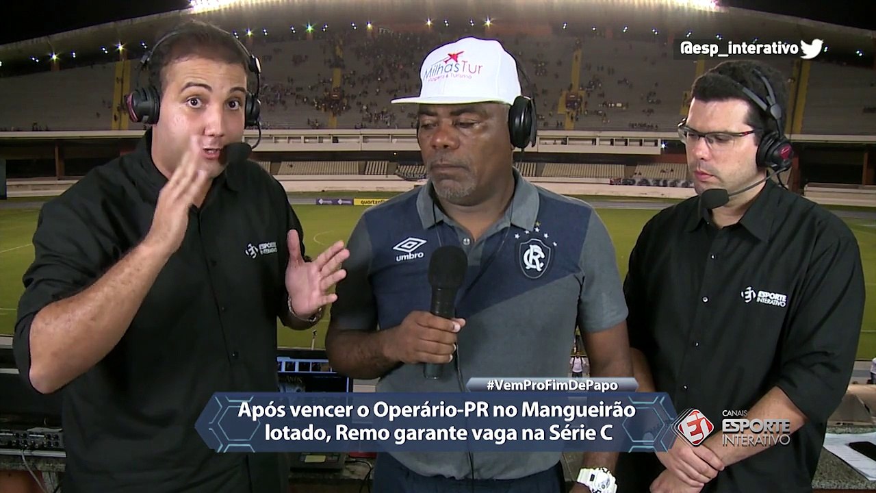 Exclusiva com Cacaio, técnico do Remo