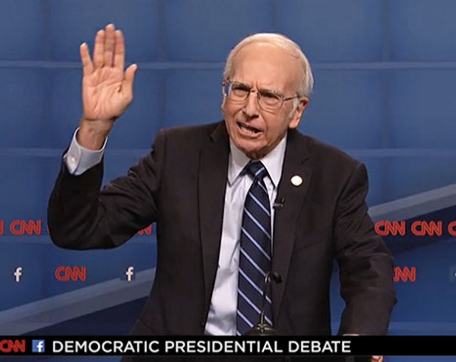 Larry David's Bernie Sanders Impersonation Is So Good It's Scary