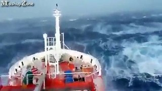 Ships In Storms Video Compilation -REAL FOOTAGE - HD-
