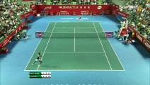 Venus Williams vs Alize Cornet Amazing Point HD Hong Kong 2015