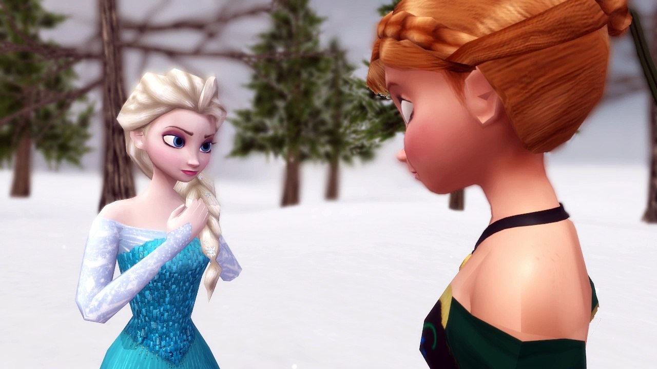 Nose Kiss Elsa & Anna