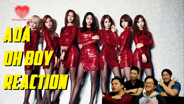 AOA - OH BOY MV Reaction