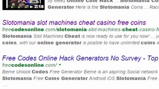 Slotomania cheats Android iOS