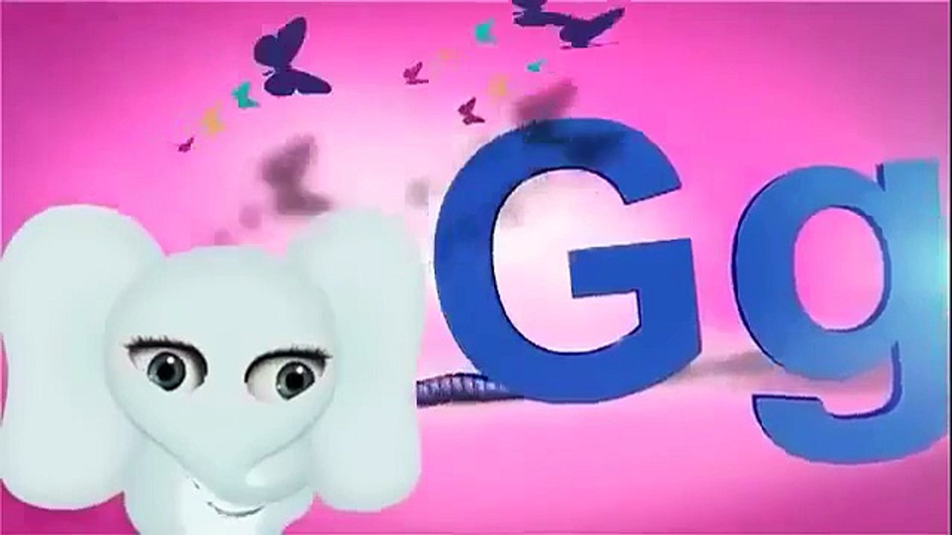 ⁣Alphabet Song Abc Song Cartoon Elephant
