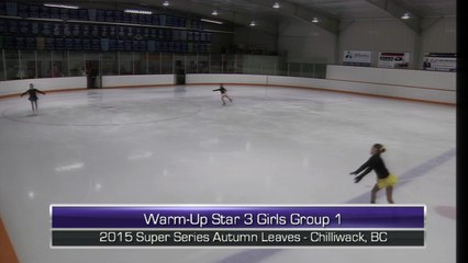 Autumn Leaves 2015 - Rink 2 - STAR 3 Girls Group 1