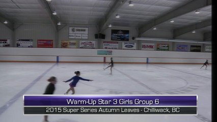 Autumn Leaves 2015 Rink 2- STAR 3 Girls Group 6