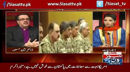 India Pakistan ke Short Range Missile Se Q Darta Hai..Dr Shahid Masood Telling