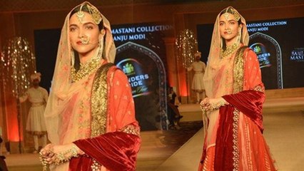 Deewani Mastani Song Launch | Deepika Padukone Walks The Ramp