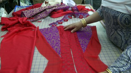 making a childs frock