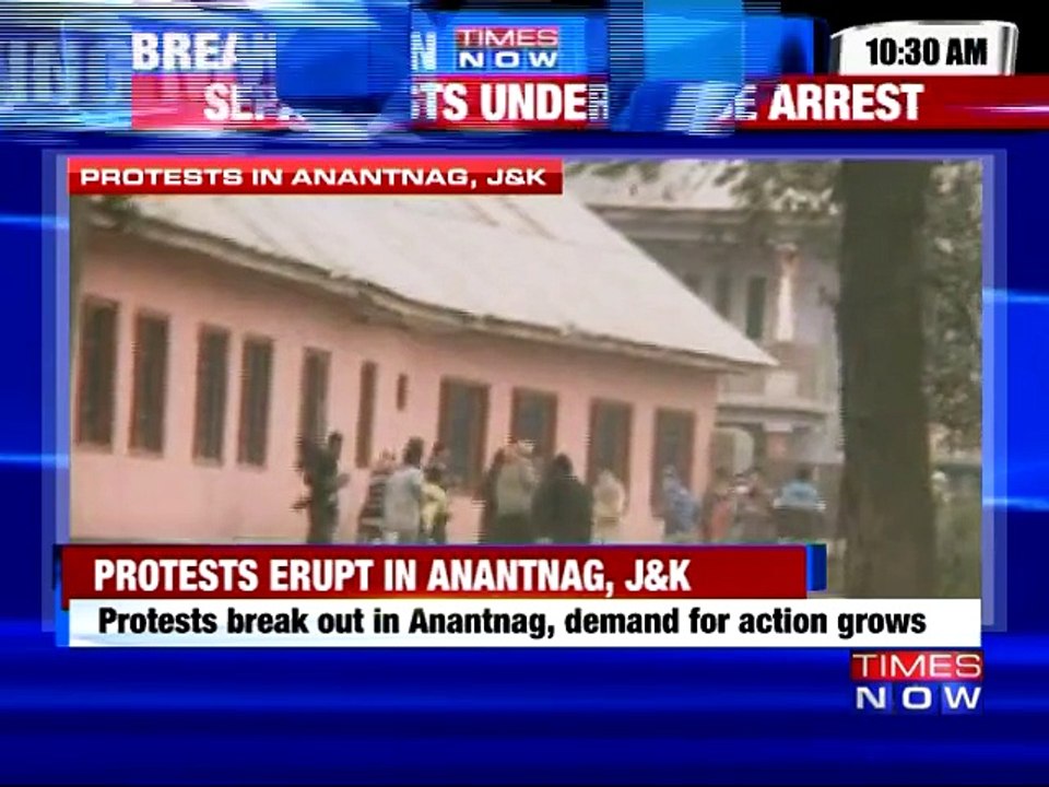 Trucker's death: Protests in Anantnag