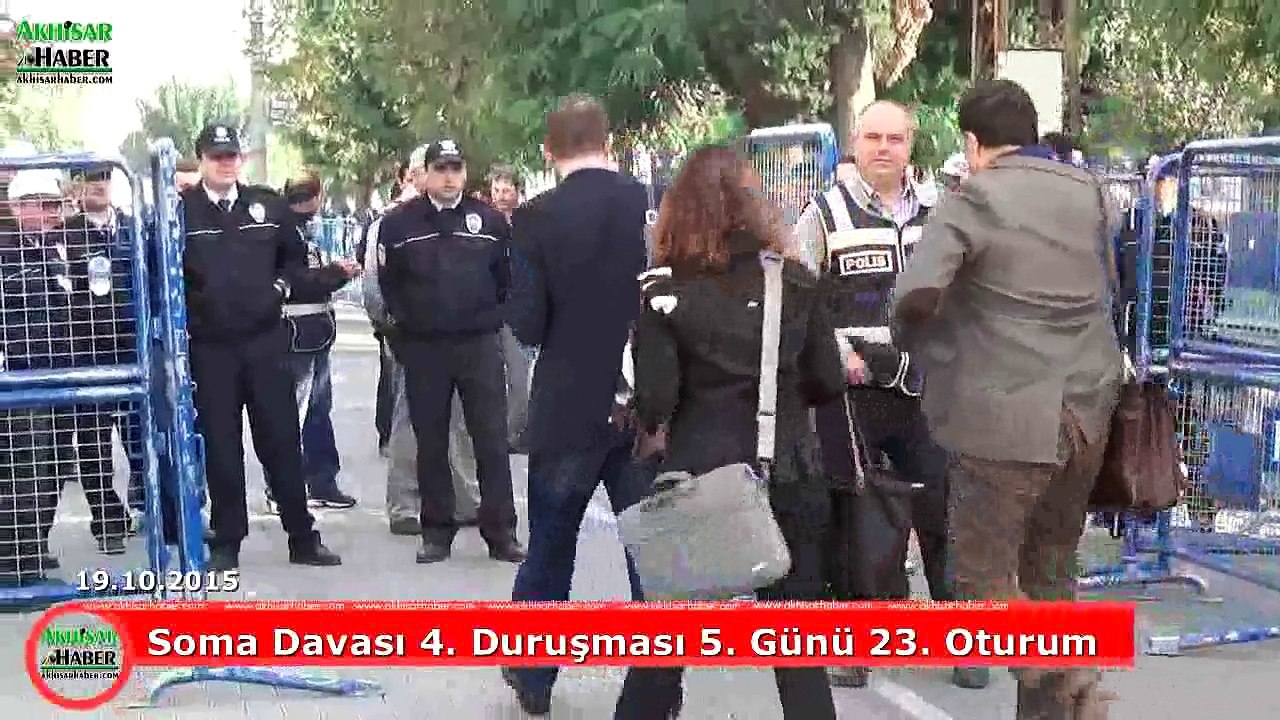 Soma Davası 4. Duruşması 5. Günü 23. Oturum Başladı