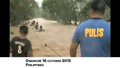 Philippines : des centaines d'habitants pris au piège lors du passage du typhon Koppu