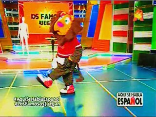 La mascota de los tigres del Licey VS la del Escogido bailando DEMBOW en un cara a cara