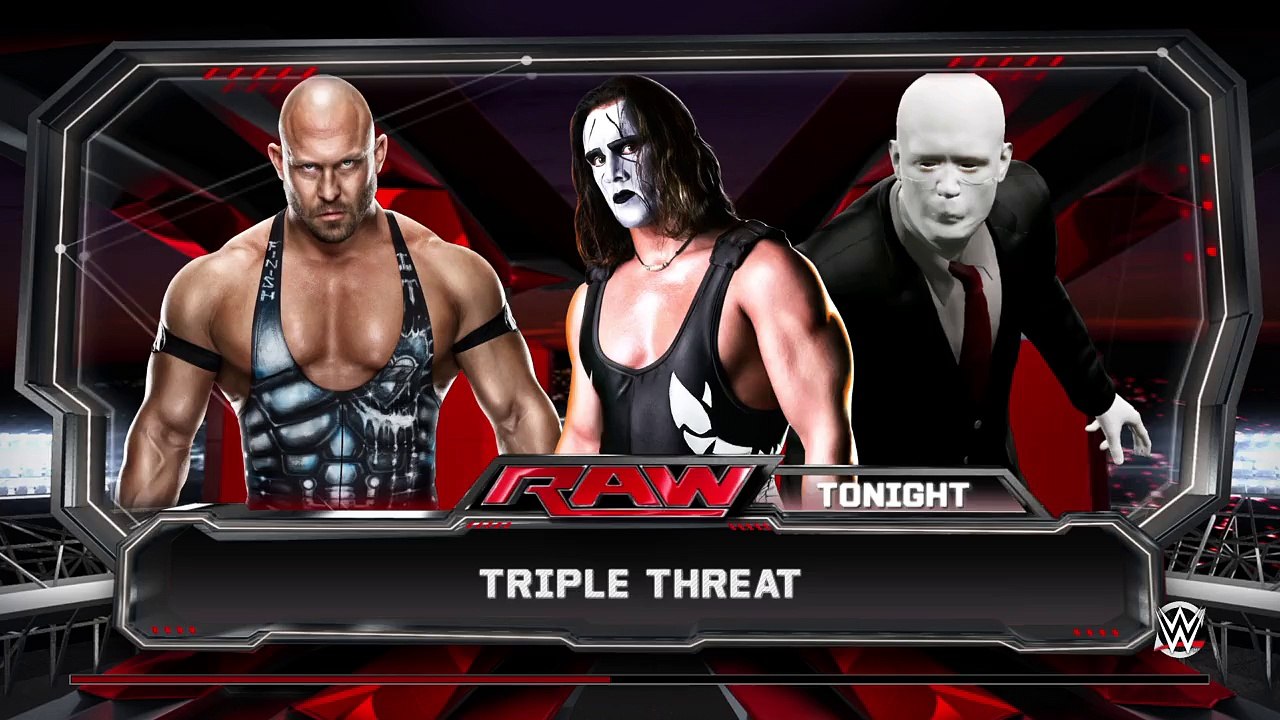 WWE 2K15 sting v the slenderman v ryback