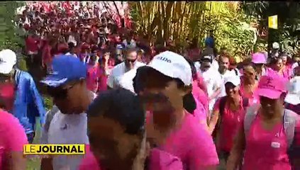 Lutte contre le cancer du sein  dimanche rose à Fautauà
