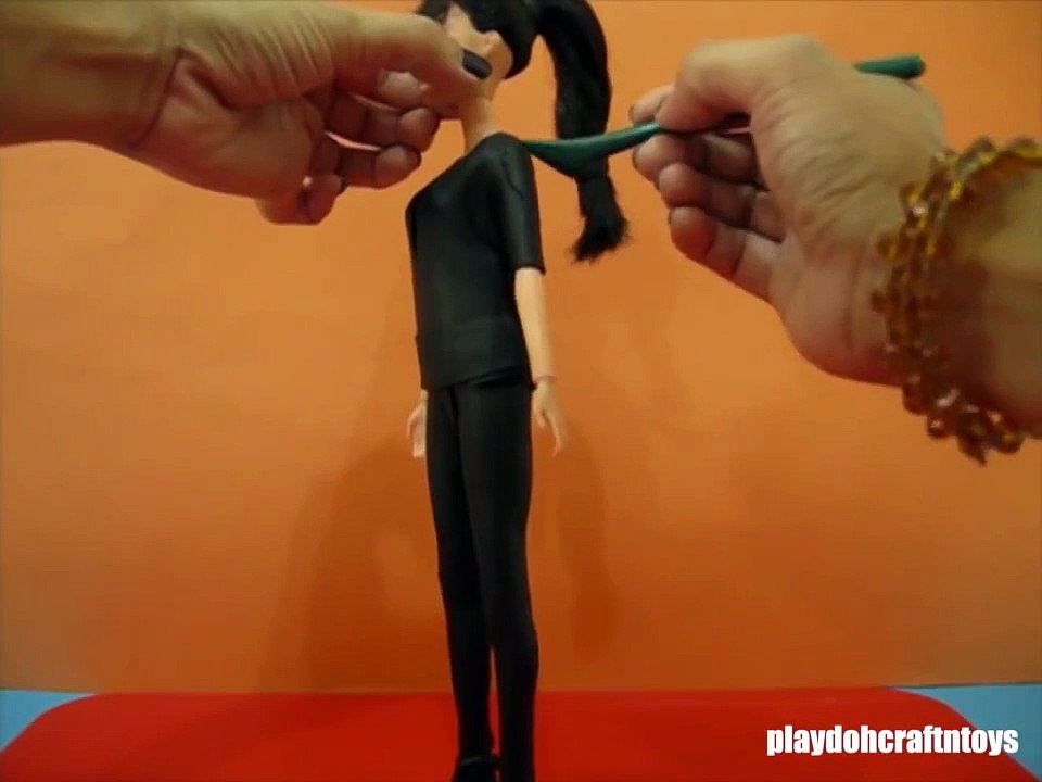 Play Doh Barbie Doll ( Raquelle) Zendaya Replay Inspired Costume Play Doh Craft N Toys