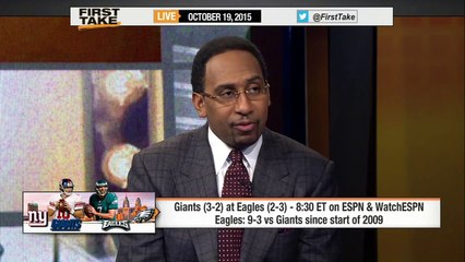 Download Video: Stephen A. and Skip like the Eagles to beat the Giants - ESPN FIRST TAKE