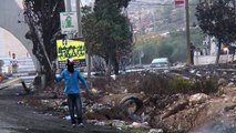 Palestinos protestan sin descanso contra israelíes