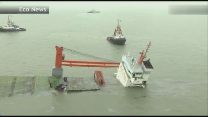 Collision navale au large de Zeebrugge: la fuite sous contrôle