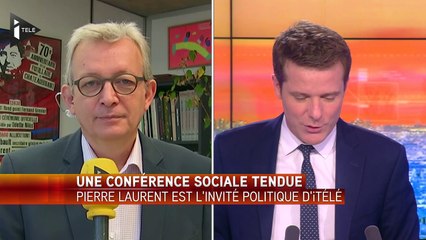 Pour Pierre Laurent, François Hollande fait "un déni de réalité"