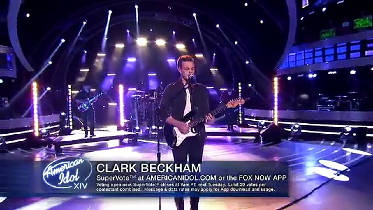 Top 5 Going Home Clark Beckham Your Man AMERICAN IDOL XIV