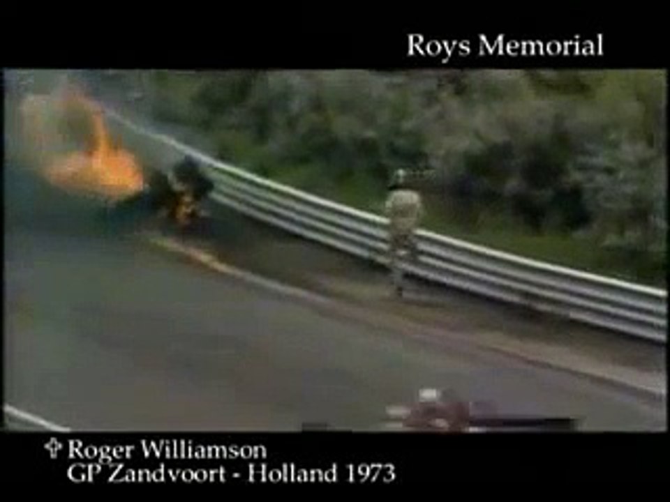 Roger Williamson Fatal Crash.