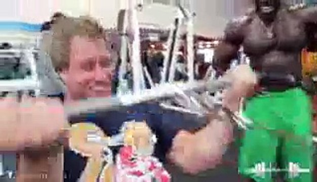 Intense Bicep Bodybuilding Workout w- Kali Muscle & Big J! _ Furious Pete