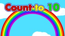 Count to 10 | 123 Counting Video, Learn the Numbers, Kindergarten Rhyme, Childrens Educat