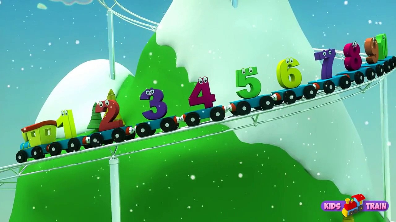 Numbers Song for Children | Learn to Count with Numbers Train