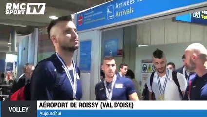 Volley : les Bleus, vainqueurs de l'Euro, sont de retour