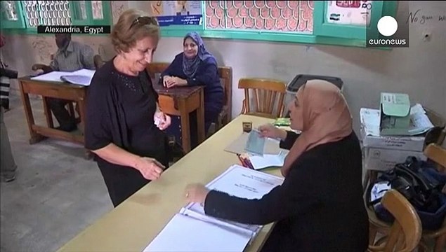 La baja participación y el despliegue policial empañan los comicios egipcios