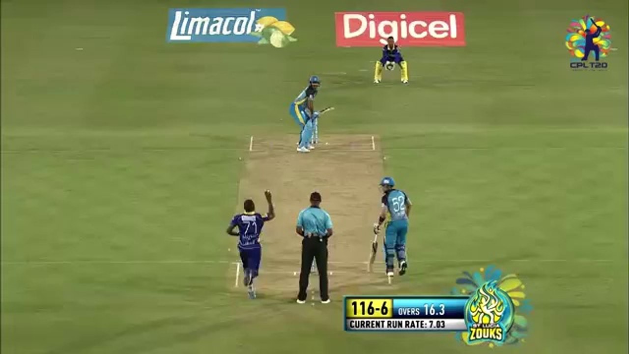 Sohail Tanvir 18-ball 50 vs Barbados Tridents. #CPL