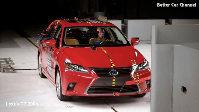 [CRASH TEST] 2016 Lexus CT 200h vs Toyota Prius