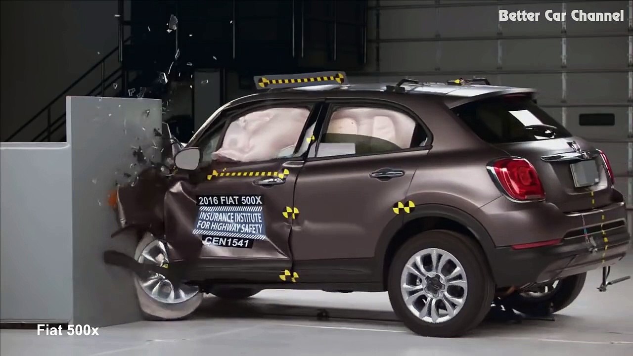 [CRASH TEST] 2016 Fiat 500x vs Mini Cooper Countryman