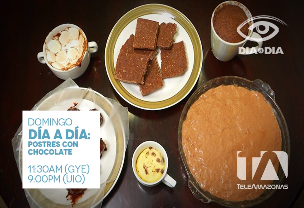 POSTRES CON CHOCOLATE