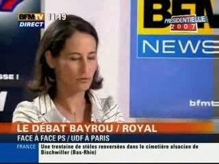 Débat discussion Segolene Bayrou Part 1